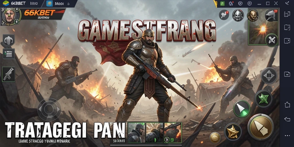 Tampilan gameplay menarik dalam 66KBET dengan aksi strategi mendalam.