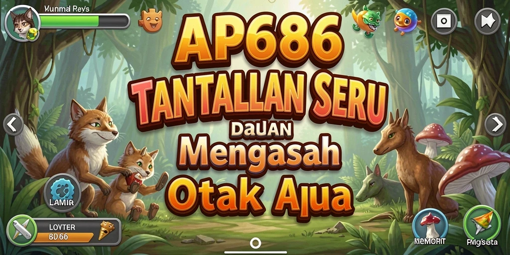 Tampilan gameplay menyenangkan dengan teka-teki yang menantang.