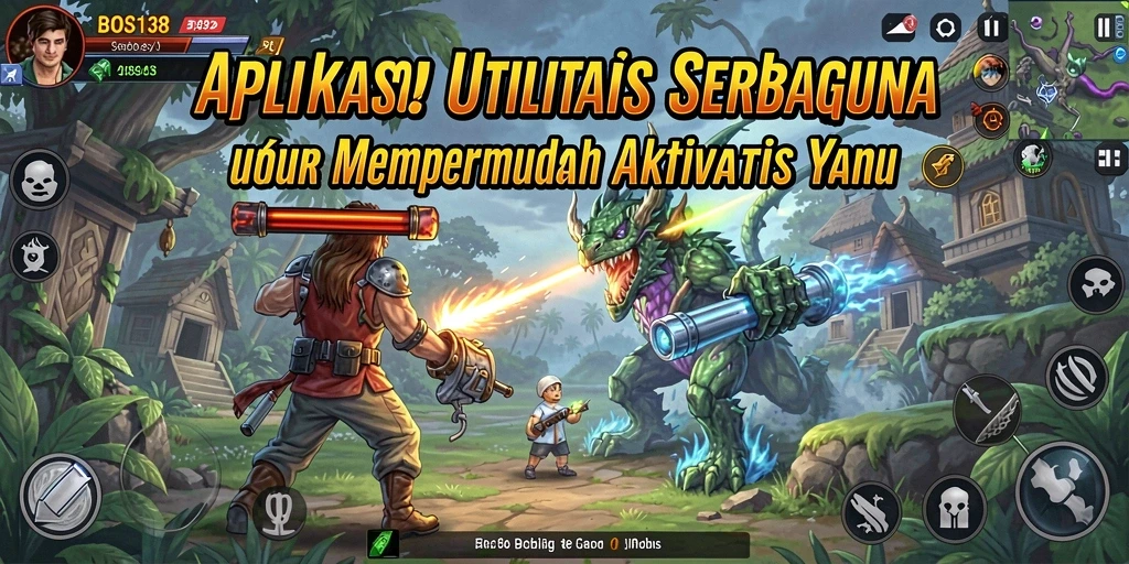 Screenshot utama BOS138 menampilkan antarmuka aplikasi yang ramah pengguna.