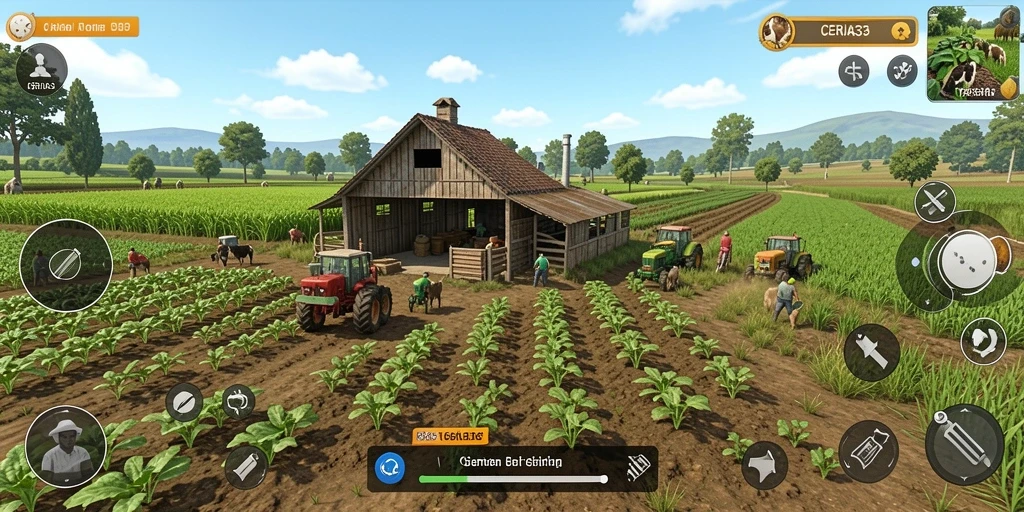 Tampilan gameplay <strong>CERIA33</strong> yang menarik dan penuh warna.