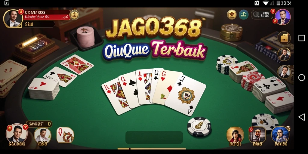 Tampilan menarik gameplay QiuQiu di JAGO368.
