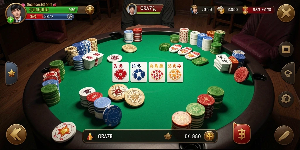 Screenshot gameplay QiuQiu yang menarik dari ORA78.
