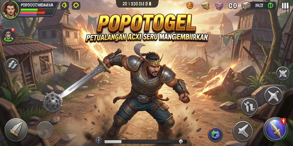Gameplay aksi yang mendebarkan dan penuh tantangan di POPOTOGEL.