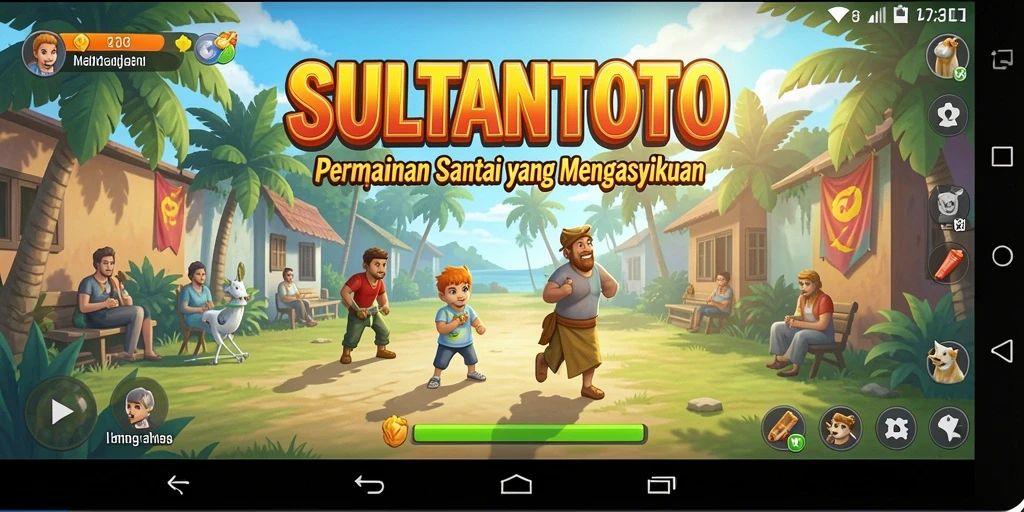 Screenshot gameplay SULTANTOTO yang menampilkan tantangan seru.