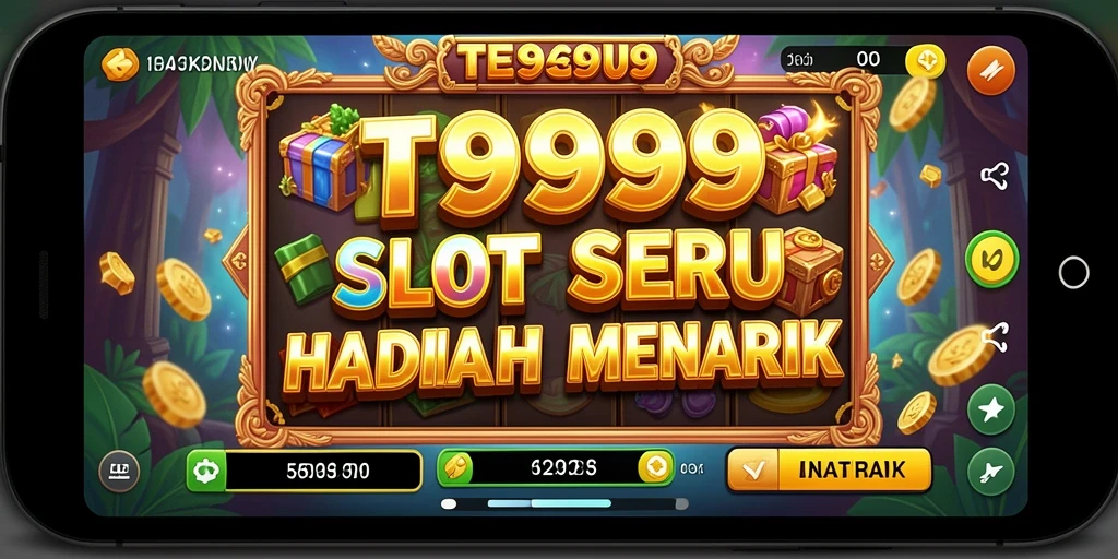Tampilan menarik dalam gameplay slot T9999 yang penuh warna.
