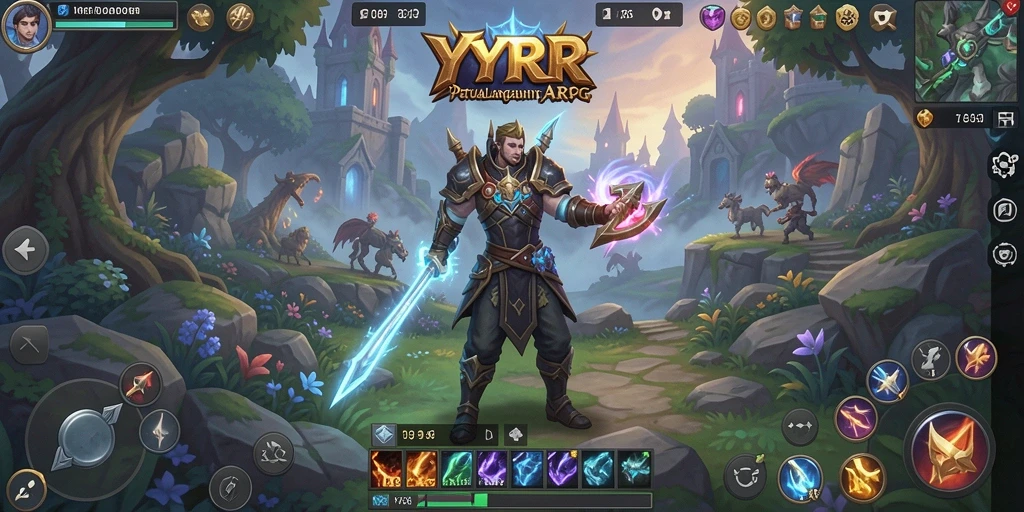 Tangkapan layar dari gameplay seru di YYRR.